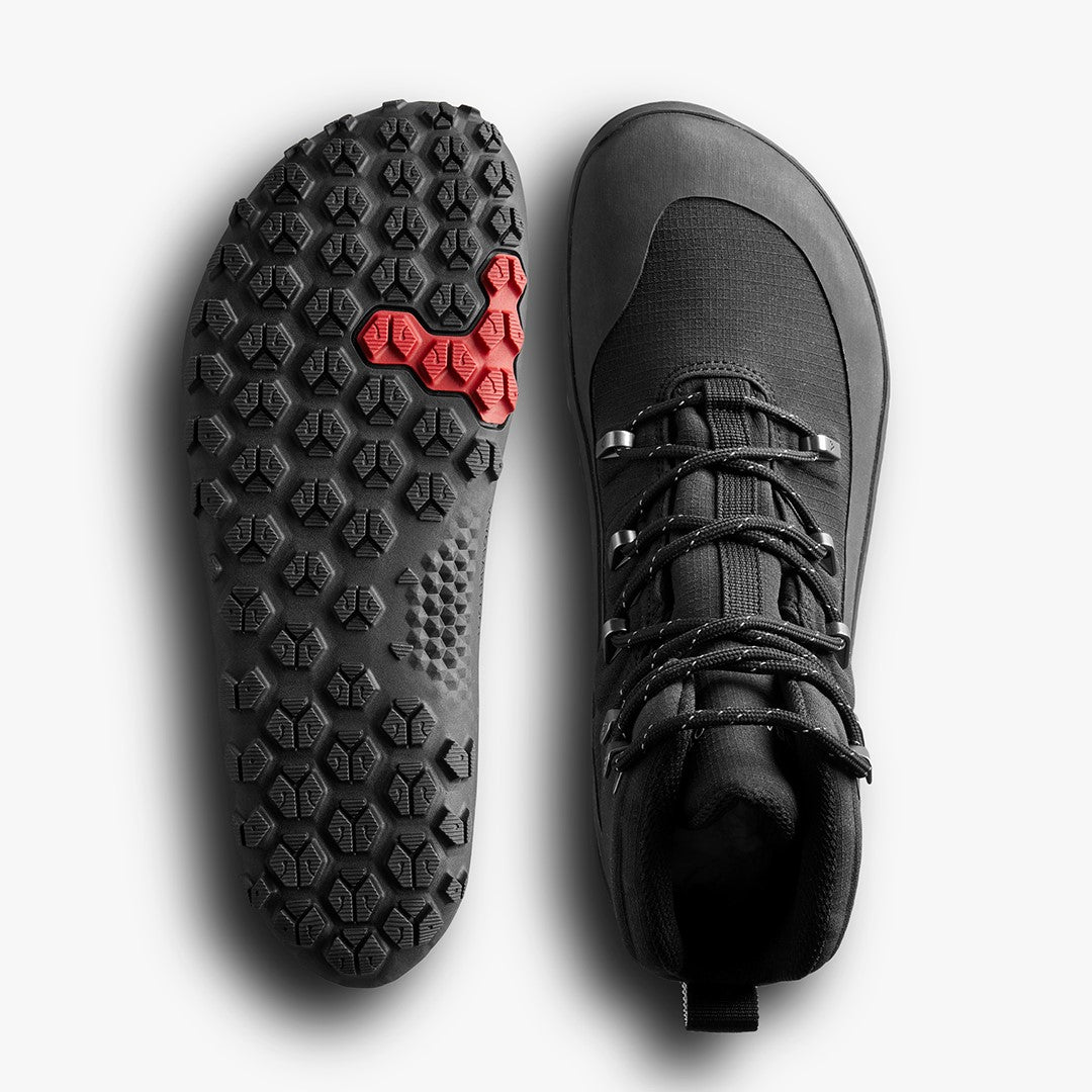 TRACKER TEXTILE AT MENS OBISIDIAN - Vivobarefoot