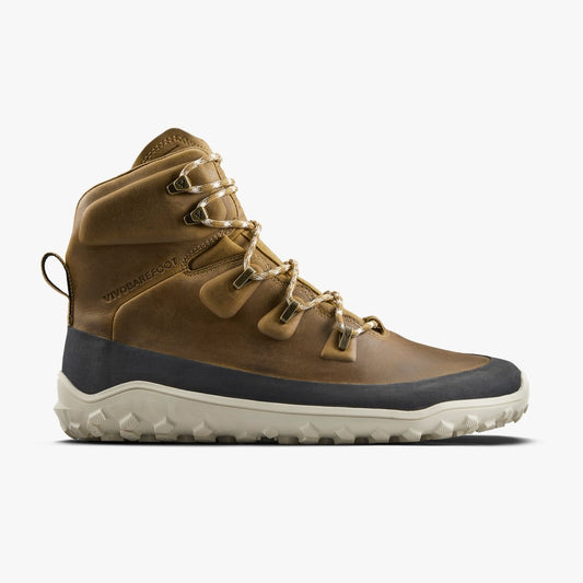 TRACKER LEATHER AT WOMENS TAN - Vivobarefoot