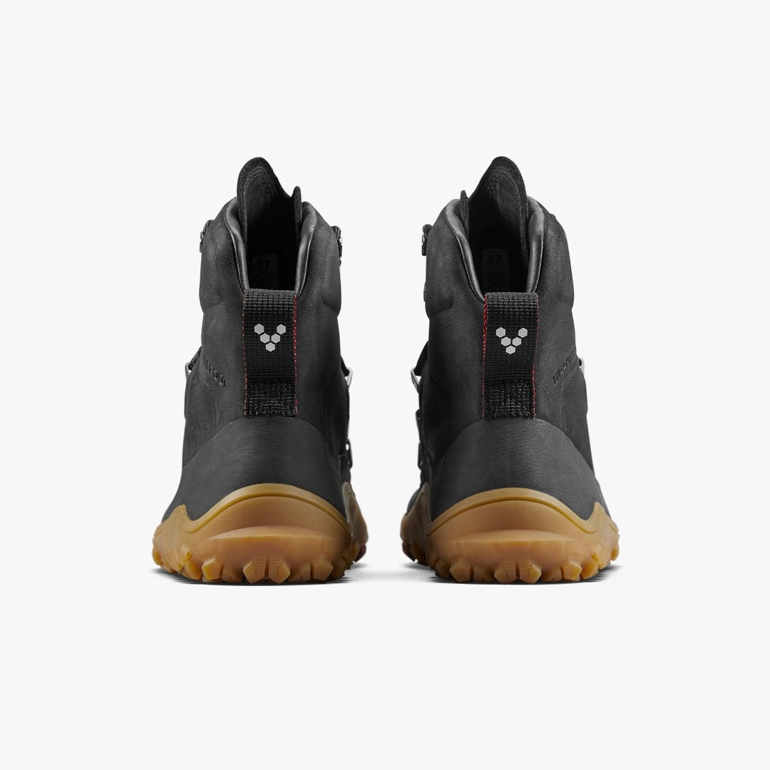 TRACKER LEATHER AT MENS OBSIDIAN - Vivobarefoot