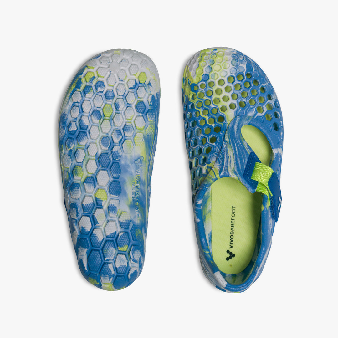 ULTRA BLOOM JUNIORS BLUE AQUA - Vivobarefoot