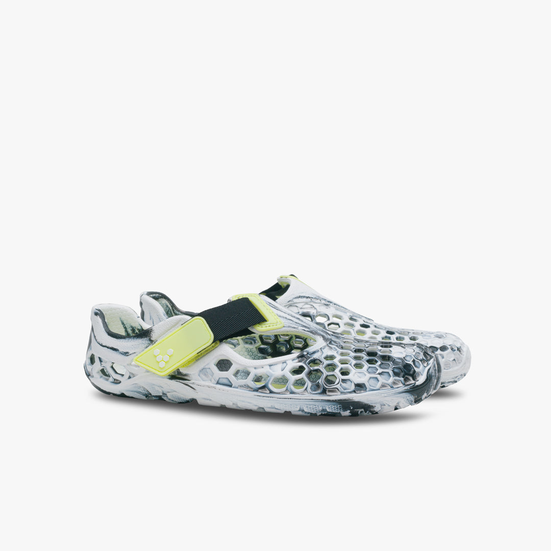 ULTRA BLOOM JUNIORS OBSIDIAN WHITE - Vivobarefoot