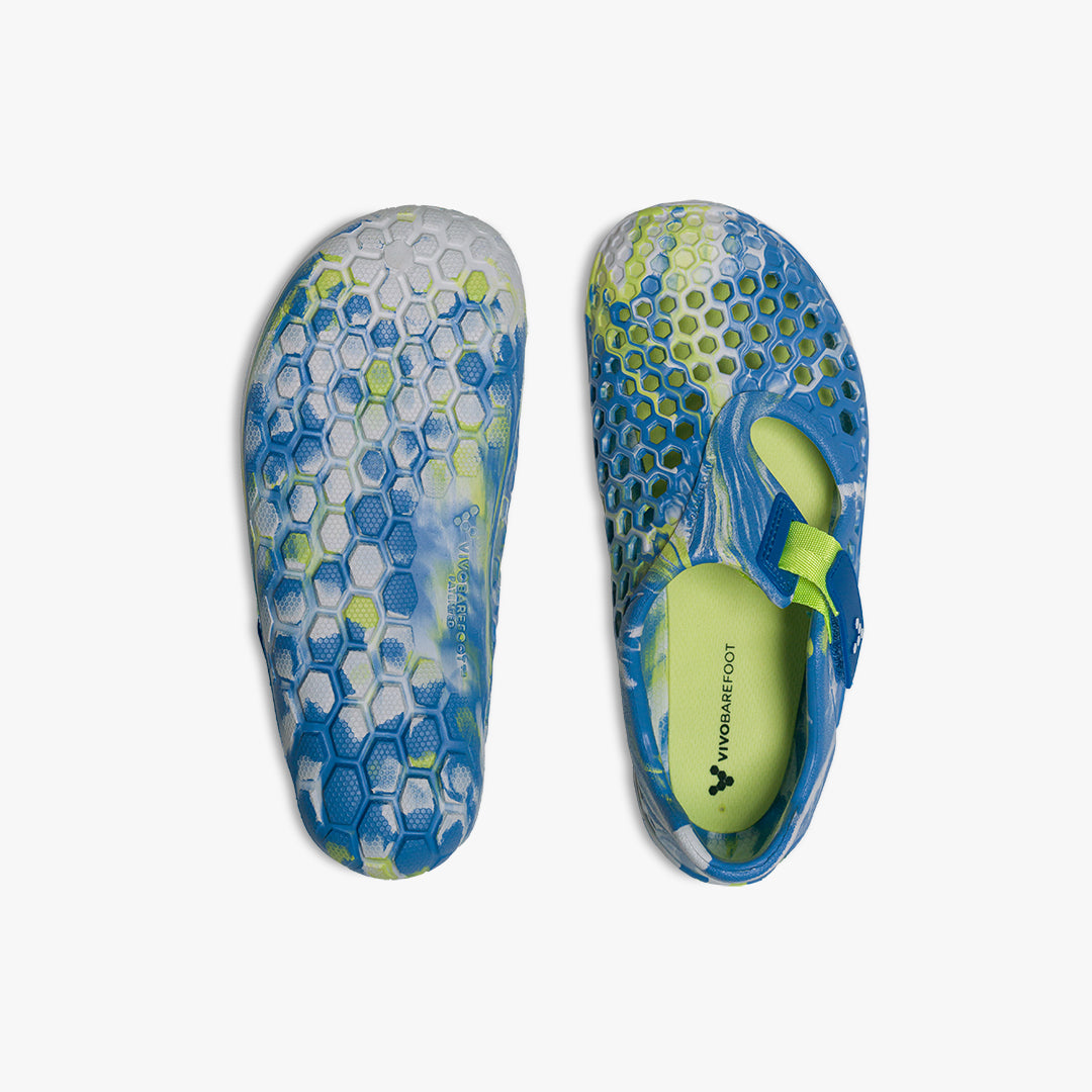ULTRA BLOOM KIDS BLUE AQUA - Vivobarefoot
