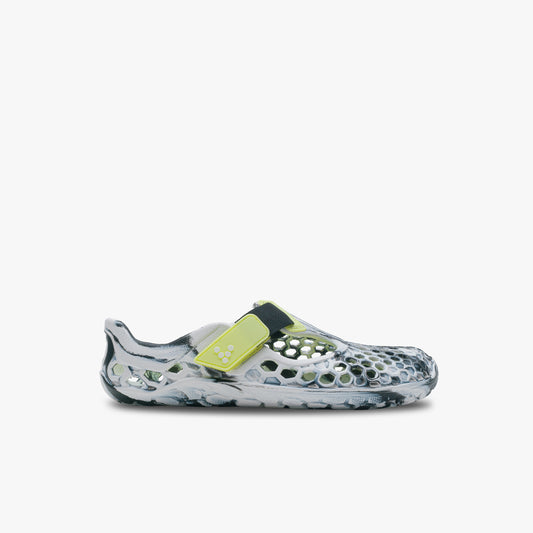 ULTRA BLOOM KIDS OBSIDIAN WHITE - Vivobarefoot