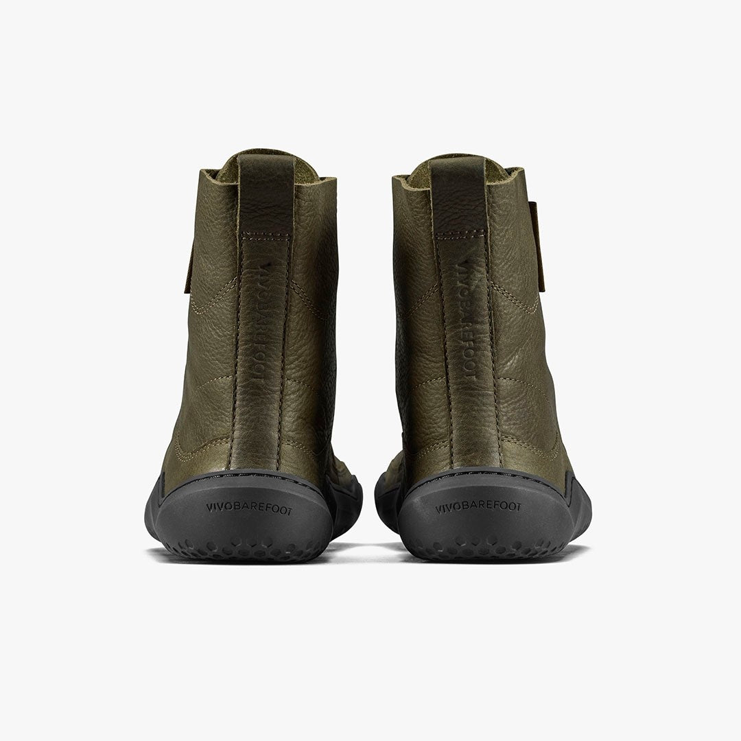 GOBI BOOT WOMENS DARK OLIVE - Vivobarefoot