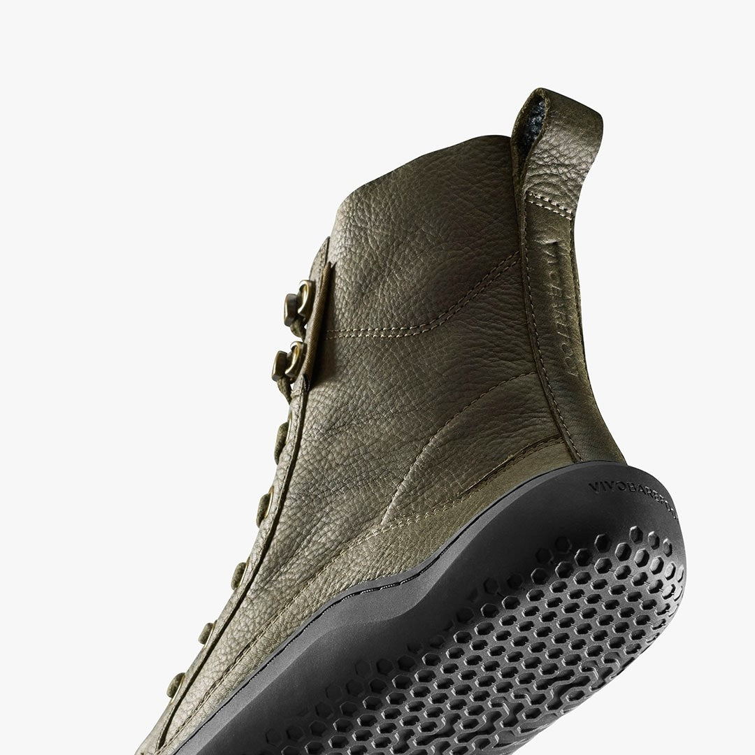 GOBI BOOT WOMENS DARK OLIVE - Vivobarefoot