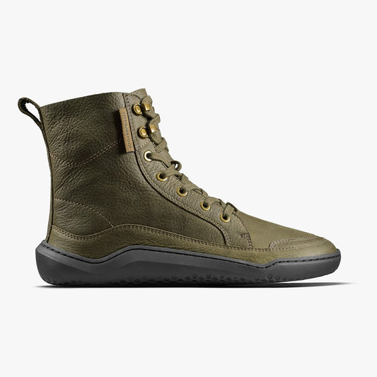 GOBI BOOT WOMENS DARK OLIVE - Vivobarefoot